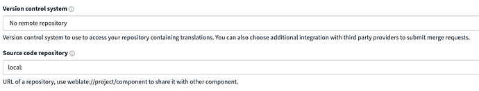컴포넌트 로컬 레포지토리 설정